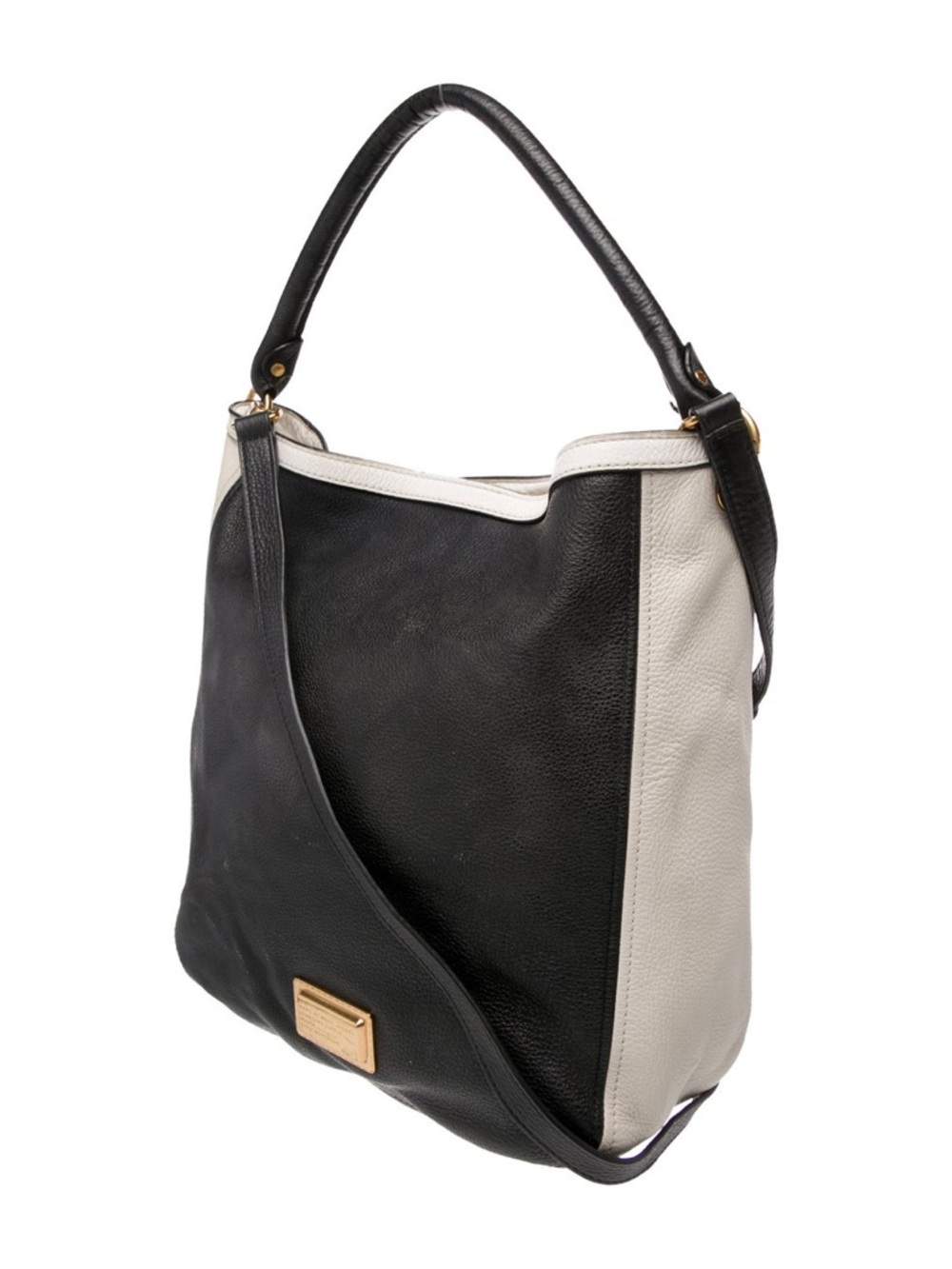Marc by Marc Jacobs leather hobo bag, the "Take Your Marc" - Picture 3 of 11